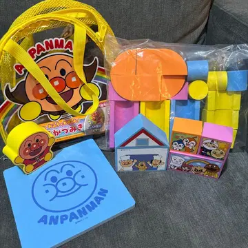 호빵맨 목욕탕에서 착! 말랑말랑 쌓기 놀이