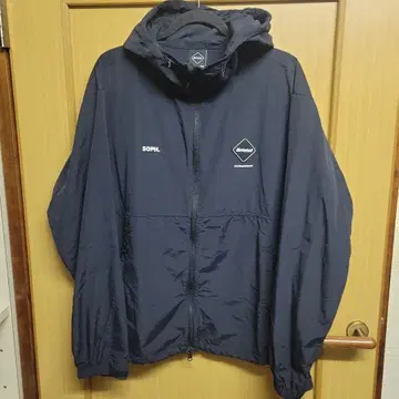 L 사이즈 FCRB SUPPLEX NYLON HOODED BLOUSON