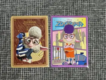 [ 즈토피아 ] 상하이 디즈니 / 카드 / 콜렉터블 카드 / 벨웨더