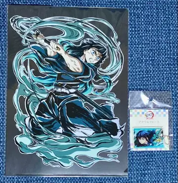 토키토 무이치로 클리어 파일 & 아크릴 플레이트 세트 귀멸의 칼날