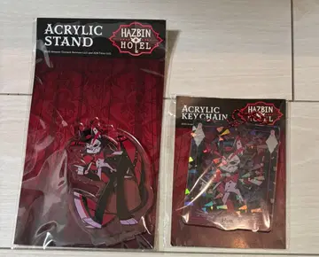 해즈빈 호텔 아크릴 스탠드 아크릴 키링 세트 허스크