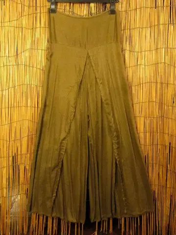 배송비 포함 1새상품*무지*레이온 소재*랩 타입*롱 팬츠*랩 팬츠