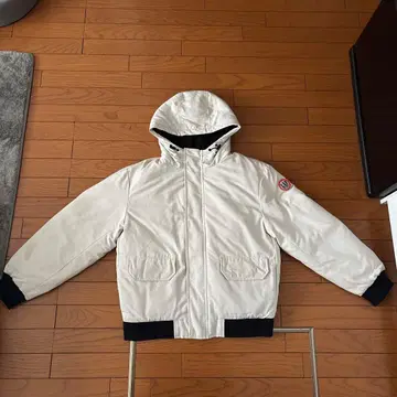 GAP 후드 부착 다운 자켓 S 사이즈 화이트