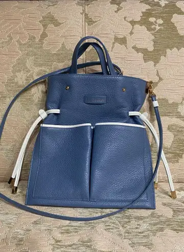 하스케줄 포켓백 [플로트] 가죽 블루 방에서 장식만