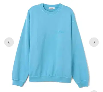 atmos 피그먼트 스웨트셔츠 BLUE