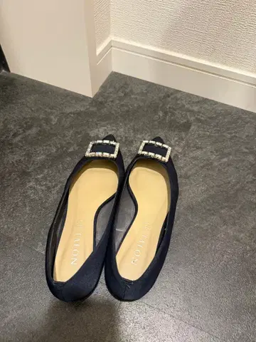 루탈론 LETALON 네이비 비쥬 플랫슈즈