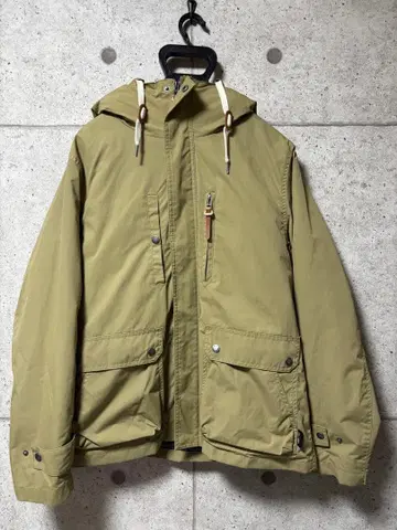 코엔 COEN 3WAY 마운틴 후드티 카키 베이지