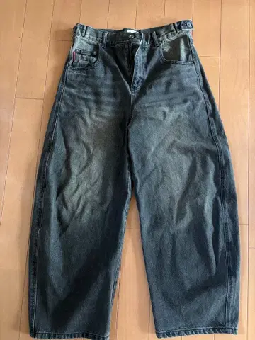 9090 와이드 데님 팬츠