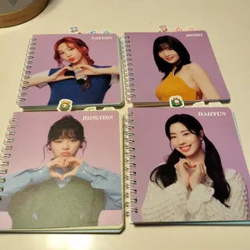 TWICE 스파이럴 노트 4종 세트