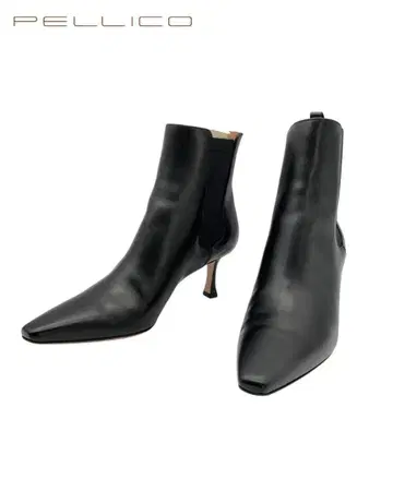[ 미사용 ] PELLICO VENERE 사이드 고어 힐 부츠 37