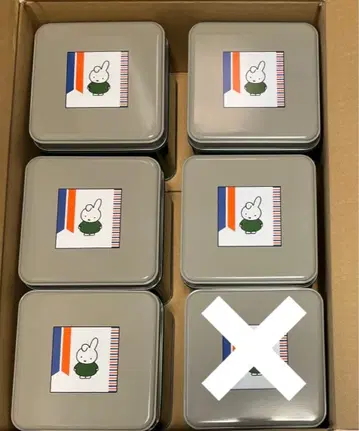 한정판 미피 가토 페스타 하라다 빈 캔 5종 세트