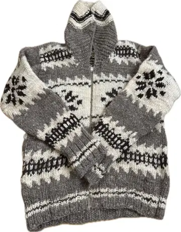 70s 카우친 스웨터