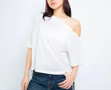 새상품 atmos pink 아토모스 핑크 레이스업 원숄더 탑