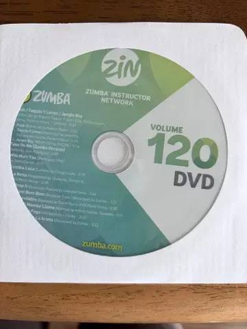 Zumba 볼륨 120 DVD (2025년 12월 공개)