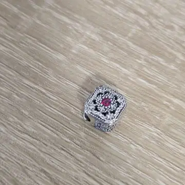 실버 925 스퀘어형 참 루비