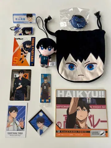 하이큐!! 카게야마 토비오 묶음 판매