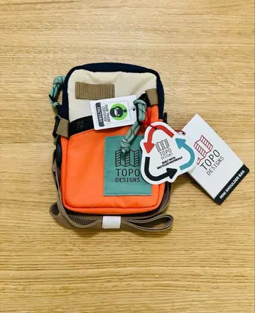 TOPO DESIGNS 미니 숄더백 아몬드/엠버 글로우