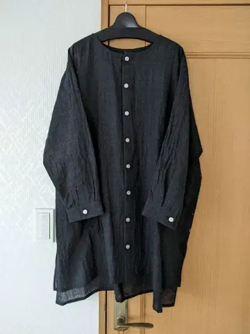 HUIS 엔슈 직물 워셔블 울 튜닉 009