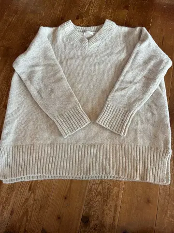 GALERIE VIE 파인 울 니트 S