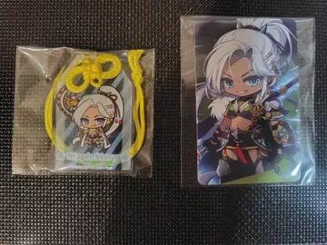 메이플스토리 아란 부적 & 포토 카드 MapleStory
