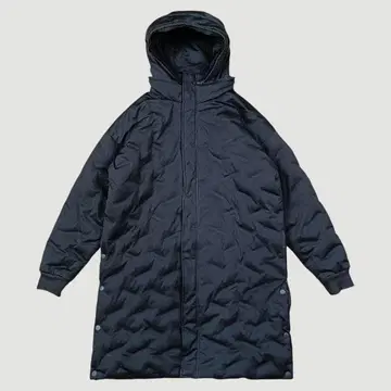 ZARA 심리스 다운 코트 블랙 사이즈 38