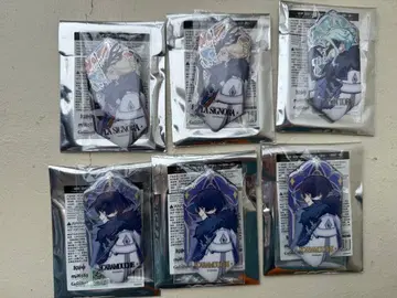 아크릴 키링 6개 세트