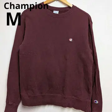 Champion M 맨투맨 트레이닝복 크림슨
