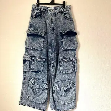 Adrer 데님 카고 팬츠 L 사이즈
