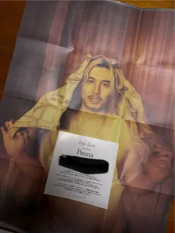 후지이 카제 Prema 포스터 시리얼 넘버