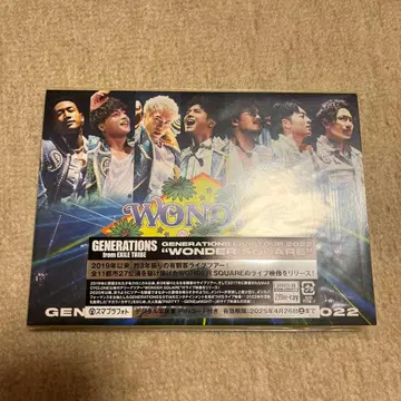 GENERATIONS LIVE Blu-ray WONDER SQUARE