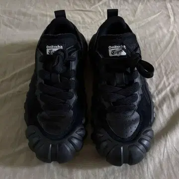 오니츠카타이거 24.5cm DENTIGRE LS 덴티그레 블랙