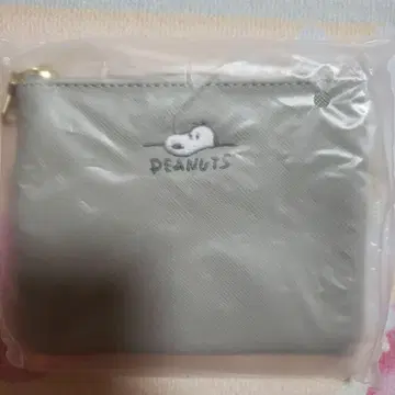 스누피 데스크 자수 티슈 케이스 새상품