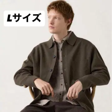 새상품 유니클로 밀라노 리브 셔츠 가디건