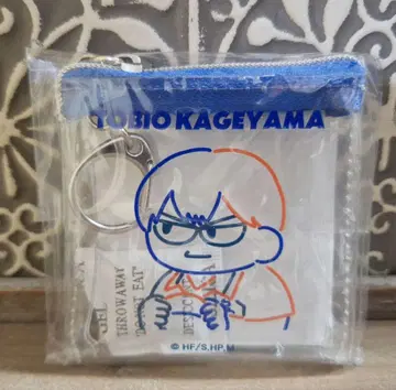 하이큐 지로리 카게야마 토비오 카라스노 라인 아트 미니 파우치 로프트