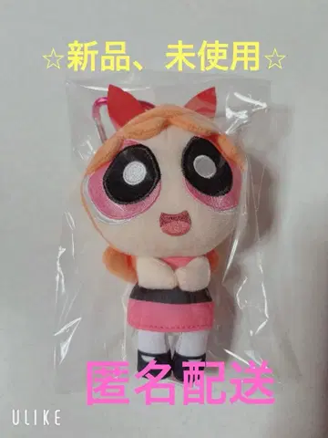 파워퍼프걸스 블라썸 카라비너 포함 봉제 인형 마스코트