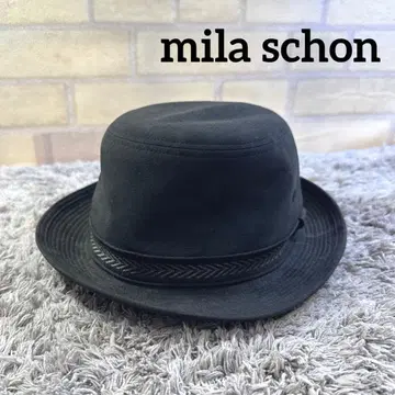mila schon 밀라 쇤 알펜 햇 블랙 일본제 S