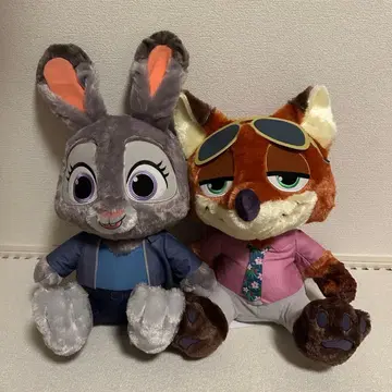 주토피아2 슈퍼 라지 봉제 인형 주디&닉