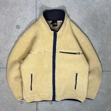 THE NORTH FACE 플리스 보아 자켓 자수 복슬복슬 풀 집업