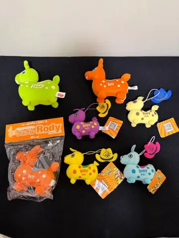 Rody 봉제 인형 7개 세트
