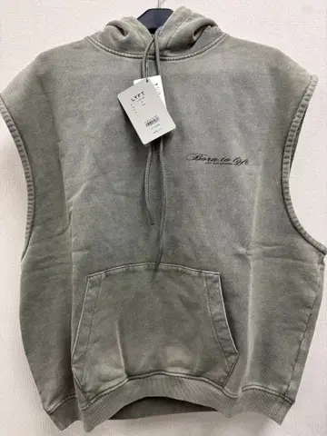 [ 미사용 새상품 ] Lyft 슬리브리스 후드티