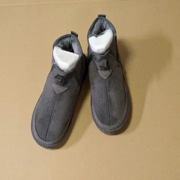 [ 미사용 ] 무스탕 방한 부츠 27 브라운 계열