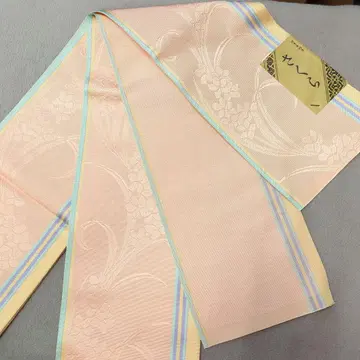 순수 실크 하카타 오비 반폭 오비 3