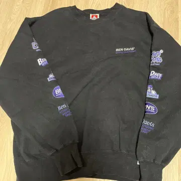 BEN DAVIS 벤데이비스 트레이닝복 블랙