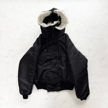 알파 N-2B USA제 구택 플라이트 자켓 IDEAL 블랙 L