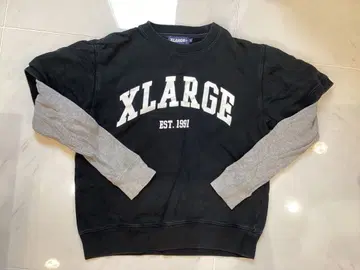 XLARGE 긴팔 트레이닝복 네이비/그레이