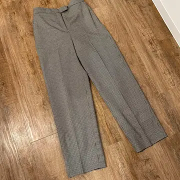 투모로우랜드 컬렉션 체크 팬츠 새상품급