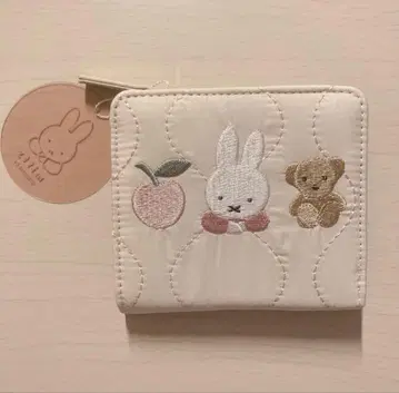미피 퀼팅 미니 지갑