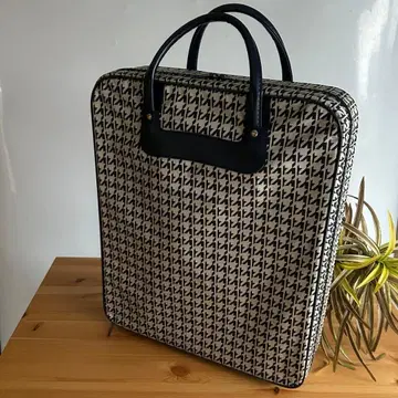 여성용 토트 백 하운드투스 체크 패턴