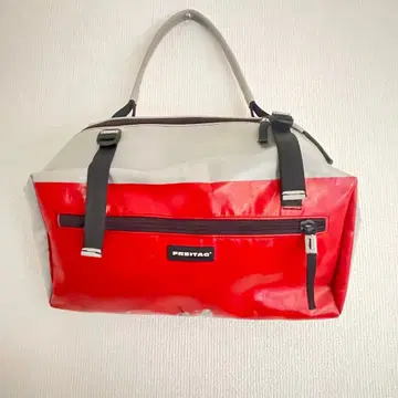 FREITAG JOAN 사이클링용 백 빨간색/그레이