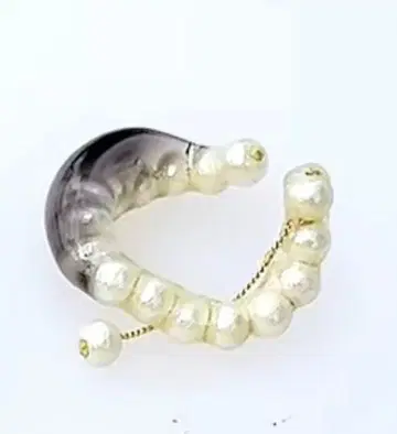 aokiyuri x glint 콜라보 이어커프 반지 2way